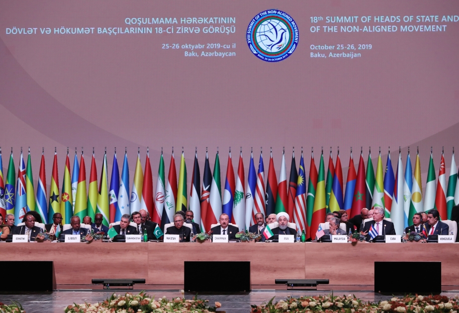18. Baku-Gipfel der Bewegung der Blockfreien Staaten setzt seine Arbeit mit allgemeinen Debatten fort VIDEO