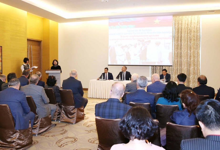 Vyetnamın sabiq Prezidenti Xo Şi Minin Azərbaycana səfərinin 60 illiyi qeyd olunub