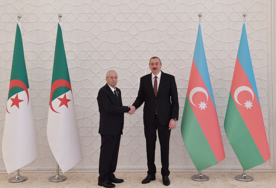 Entretien du président azerbaïdjanais avec son homologue algérien à Bakou VIDEO