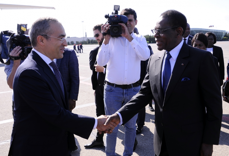 President of Equatorial Guinea Obiang Nguema Mbasogo completes visit to Azerbaijan