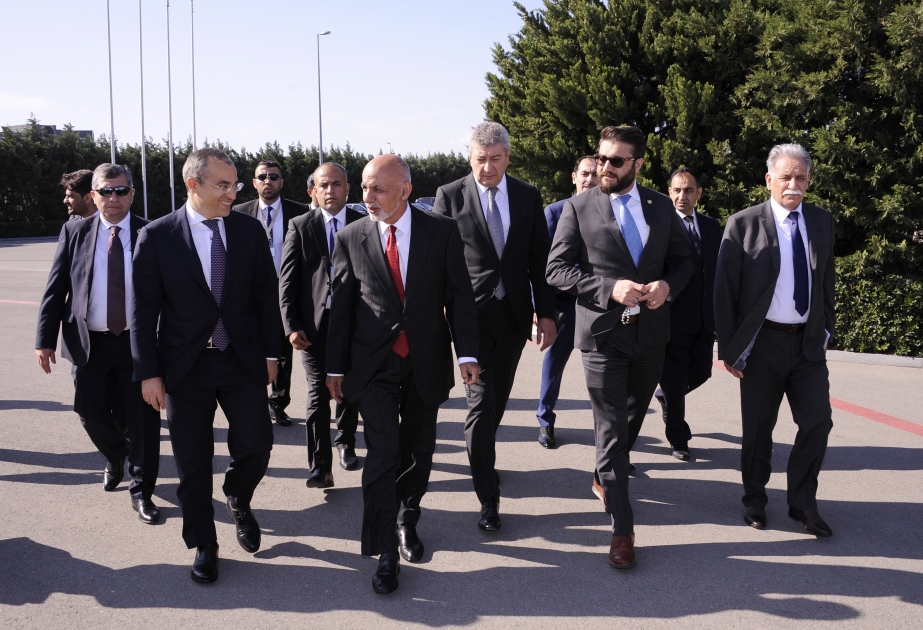Afghanistans Präsident Aschraf Ghani beendet seinen Besuch in Aserbaidschan