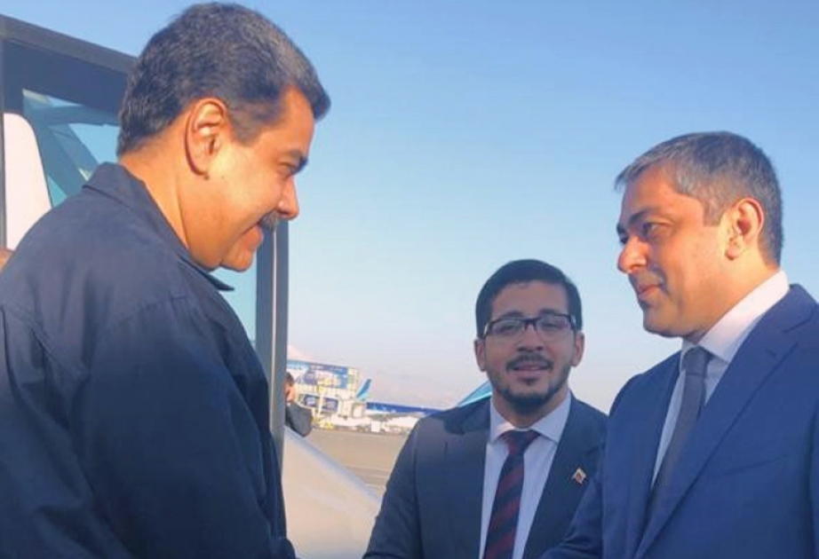 Venesuelanın Prezidenti Nikolas Maduronun Azərbaycana səfəri başa çatıb