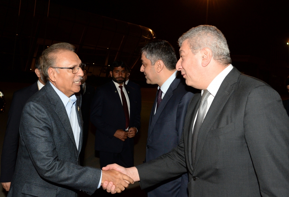 Pakistani President Arif Alvi completes Azerbaijan visit