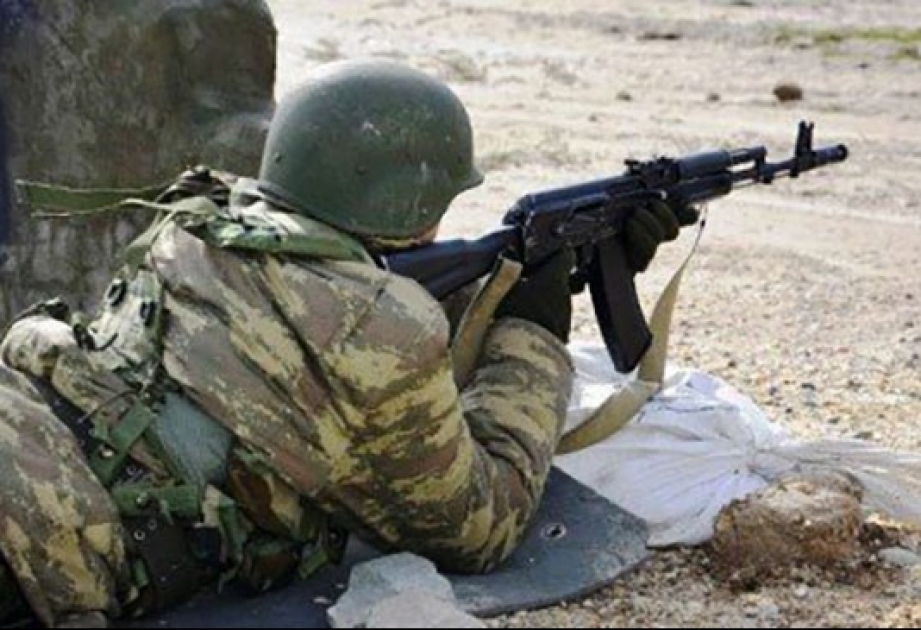 Ermənistan silahlı qüvvələri iriçaplı pulemyotlardan da istifadə etməklə atəşkəsi 21 dəfə pozub  VİDEO   
