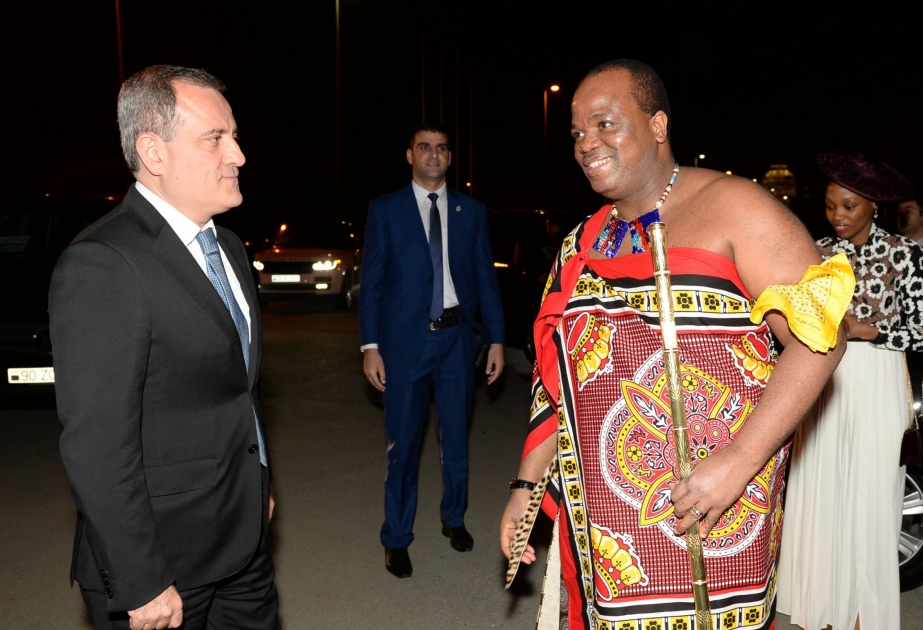Le roi Mswati III d’Eswatini termine sa visite en Azerbaïdjan