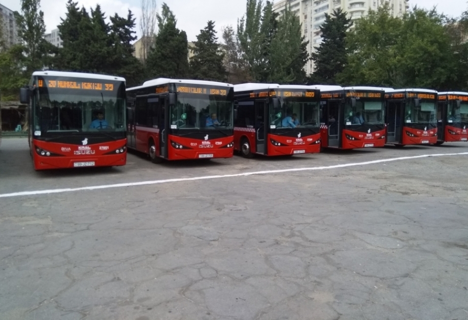 Avqustda Azərbaycana 139 avtobus gətirilib
