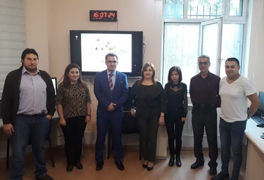 Alman Geoelmlər Araşdırma Mərkəzinin nümayəndəsi Respublika Seysmoloji Xidmət Mərkəzində olub