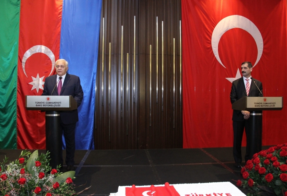Se celebró en Bakú un acto dedicado al 96º aniversario de la proclamación de la República de Turquía