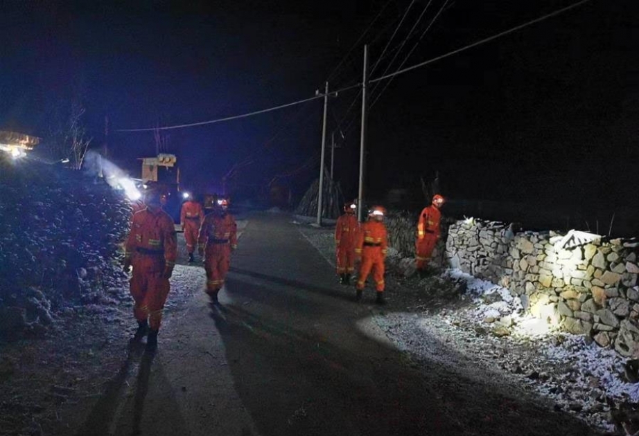 中国发生5.7级地震