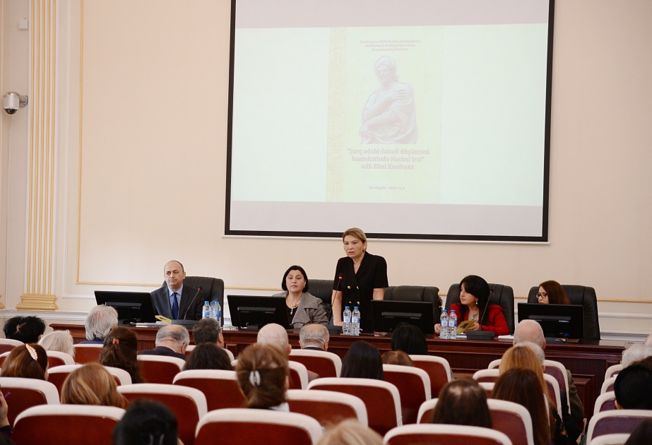 “Şərq ədəbi-fəlsəfi düşüncəsi kontekstində Nəsimi irsi” mövzusunda elmi konfrans keçirilib YENİLƏNİB