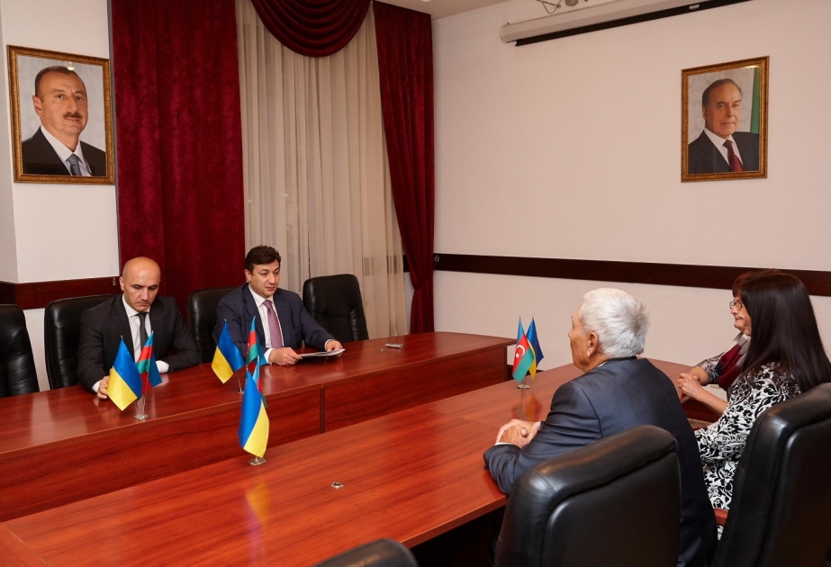 Состоялась встреча с семьей Национального героя Азербайджана из Украины