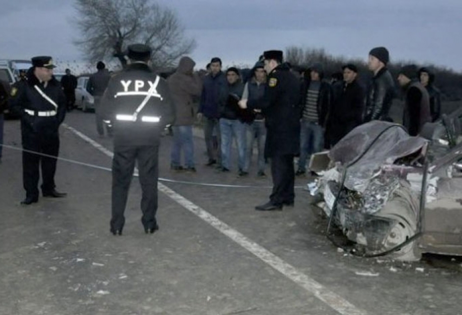 Respublika ərazisində baş vermiş beş yol-nəqliyyat hadisəsi nəticəsində səkkiz nəfər ölüb