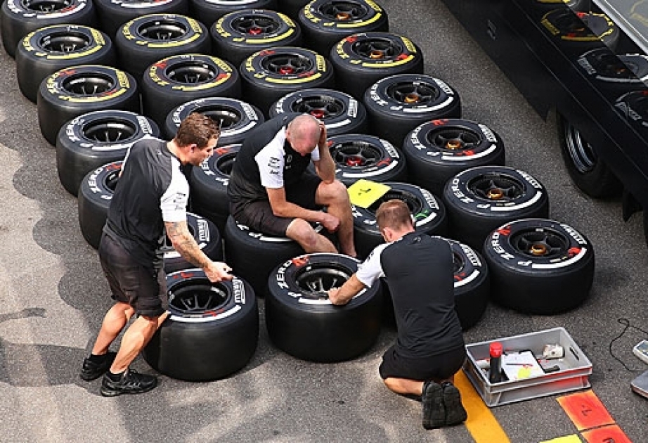 Formel-1-Teams testen neue Reifen für 2020