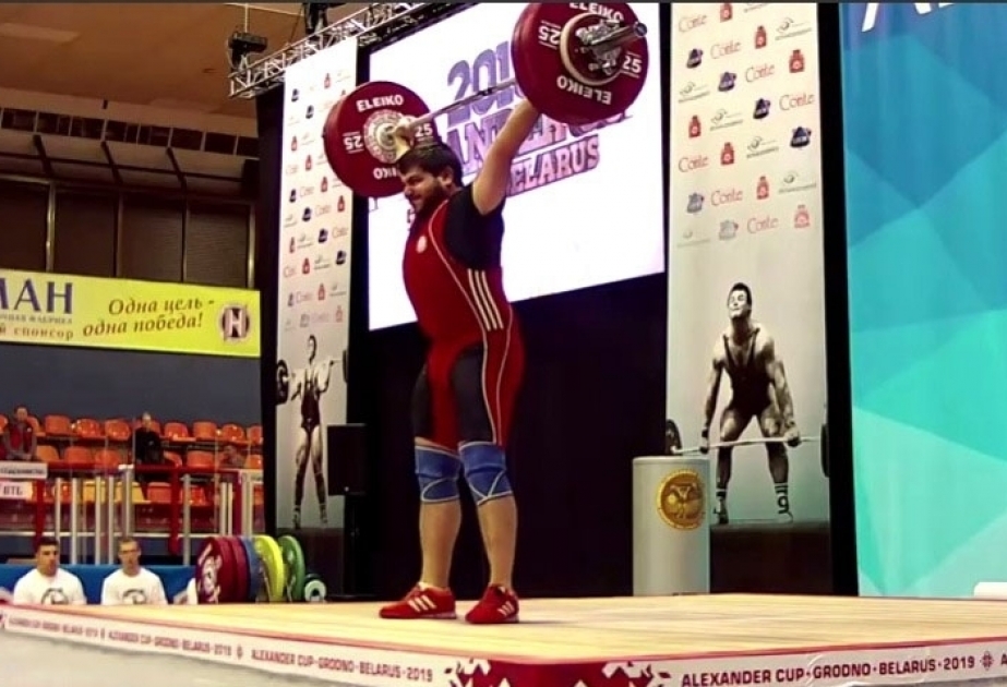 Azerbaijani weightlifter wins silver at IWF Alexander Cup