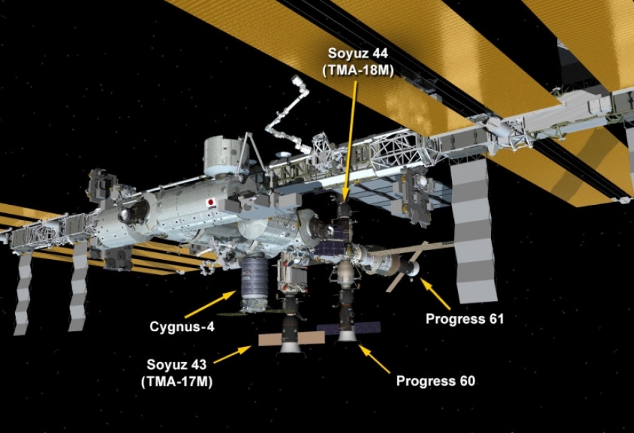 ABŞ-ın “Cygnus” yük kosmik gəmisi Beynəlxalq Kosmik Stansiyaya birləşib