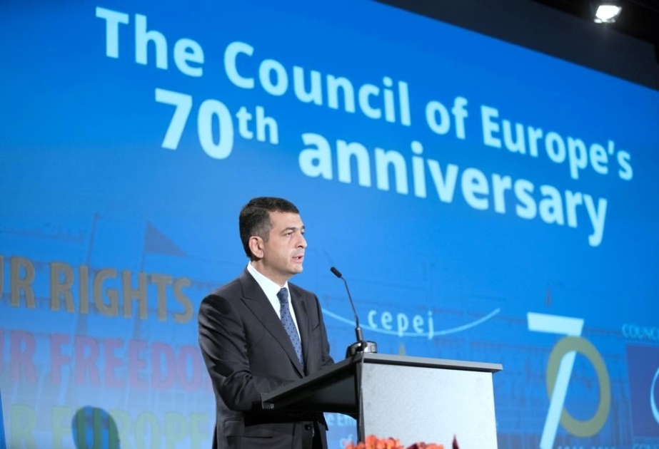 Le président de la CEPEJ Ramin Gourbanov a participé au congrès des juges lettons