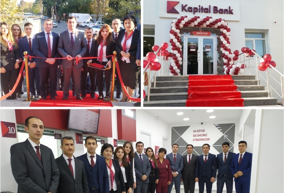 ®  Kapital Bank представил обновленный филиал «Шамкир»