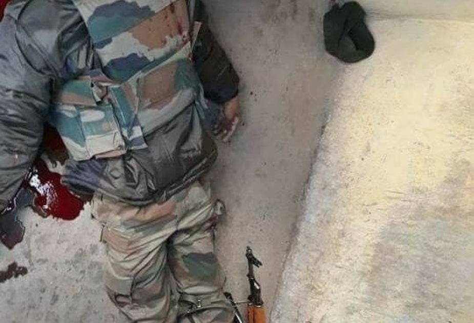 一名亚美尼亚士兵在阿塞拜疆被占领的纳戈尔诺-卡拉巴赫地区自杀