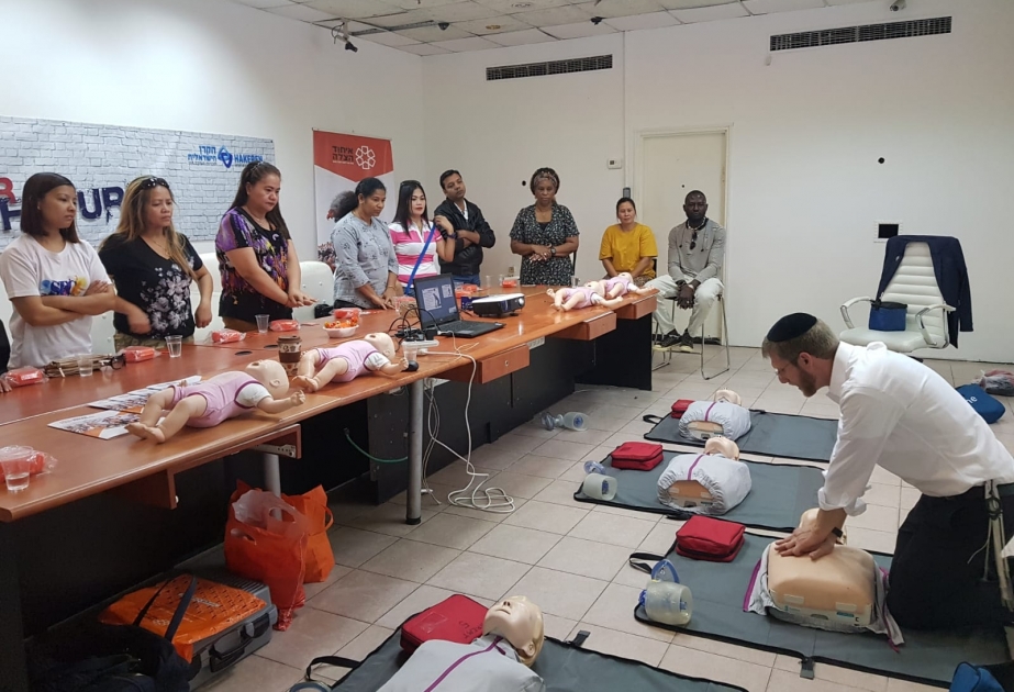 Israeli emergency org trains old-age caretakers to save lives