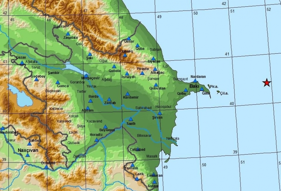 زلزال في بحر الخزر