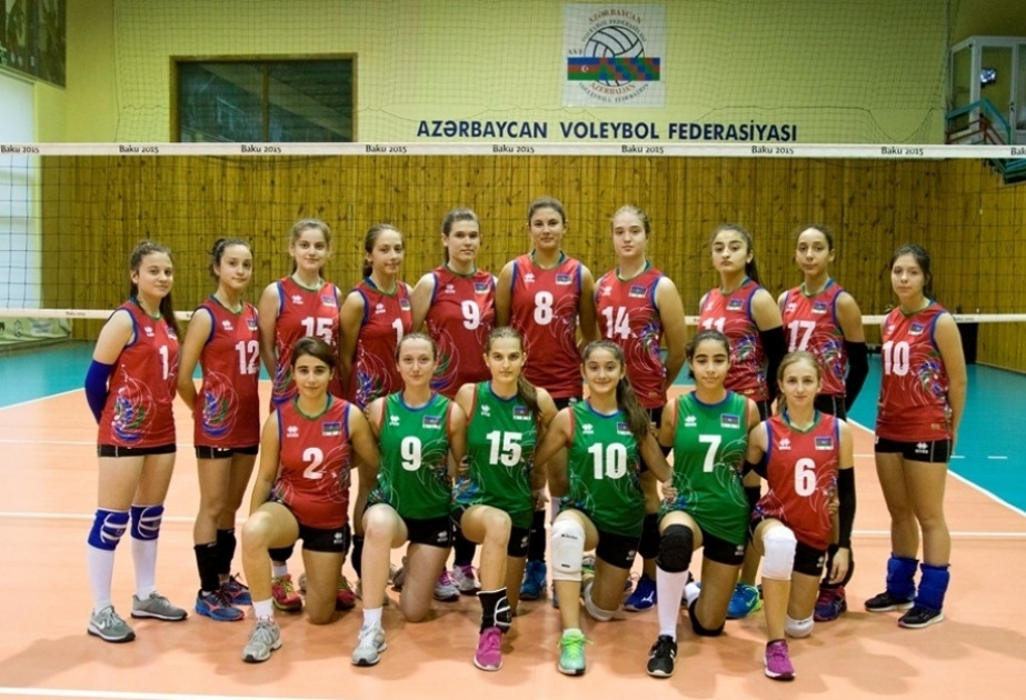 منتخب أذربيجان لكرة الطائرة للنساء يقابل فرق جورجيا ولاتفيا وروسيا وأوكرانيا