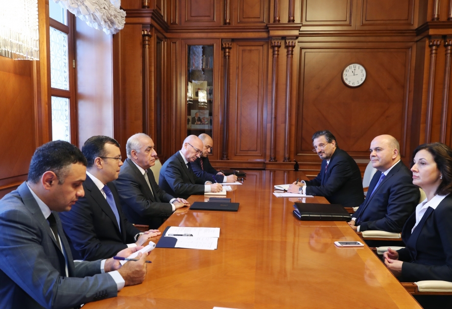 阿塞拜疆总理阿里·阿萨多夫会见保加利亚劳动和社会发展部部长