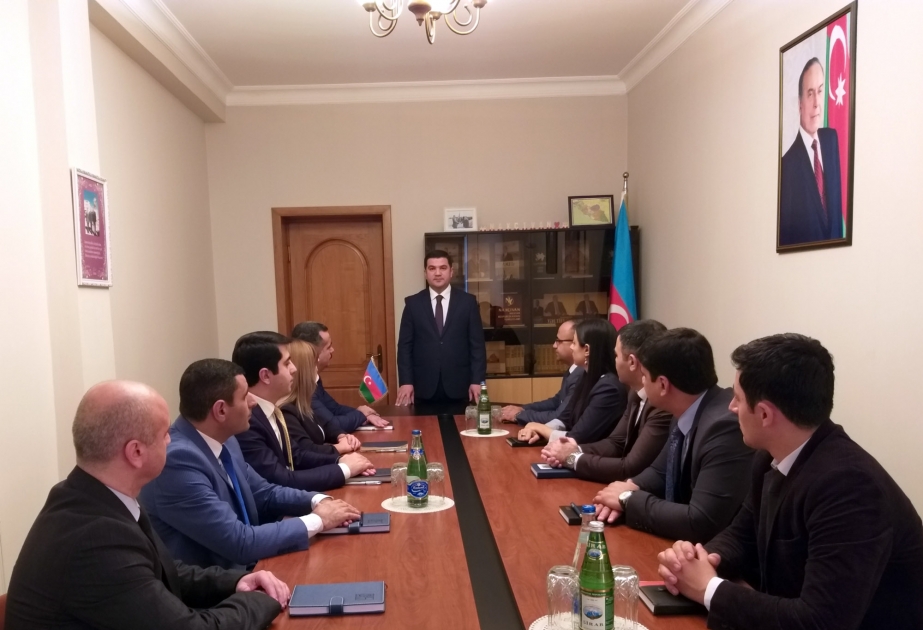 Naxçıvanın Bakıdakı daimi nümayəndəliyində Dövlət Bayrağı Günü qeyd edilib