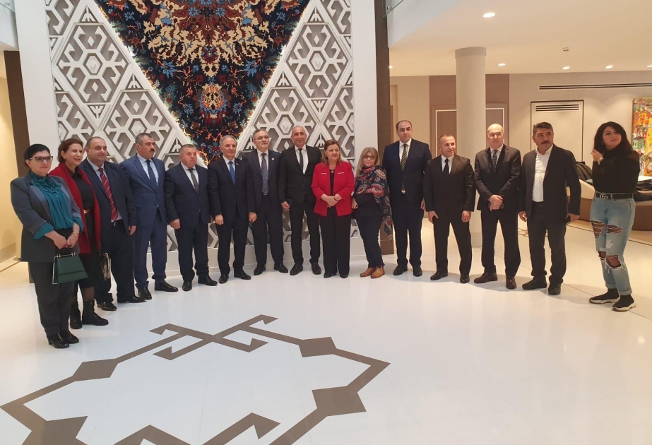 Azərbaycanın Belçikadakı səfirliyində görüş olub