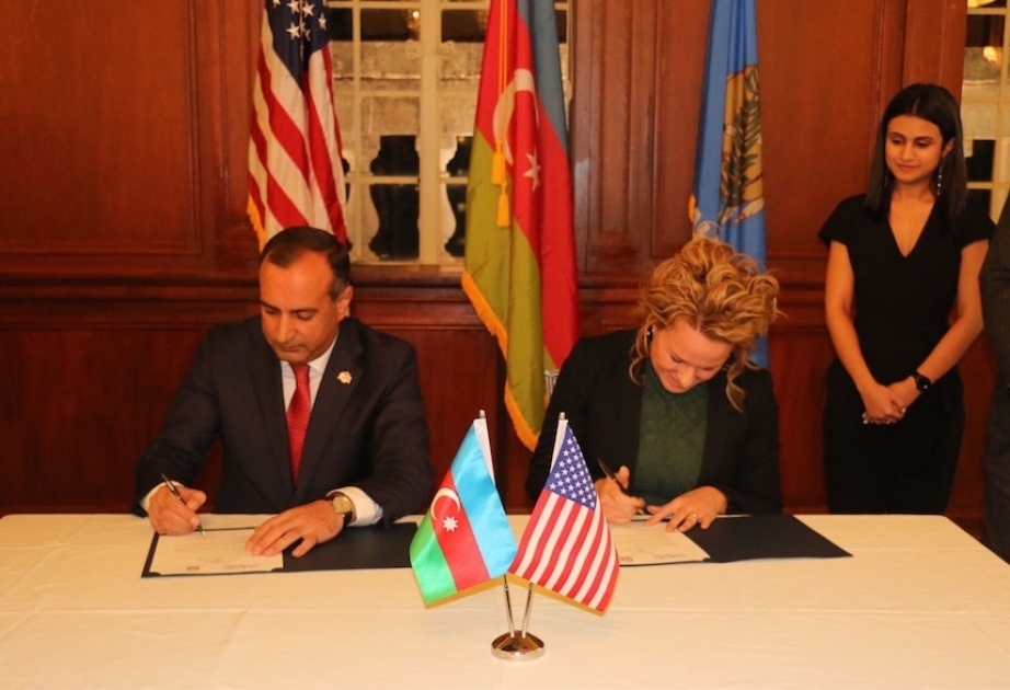 Azerbaijan`s Gadabay and Stillwater in Oklahoma sign sister-city cooperation document