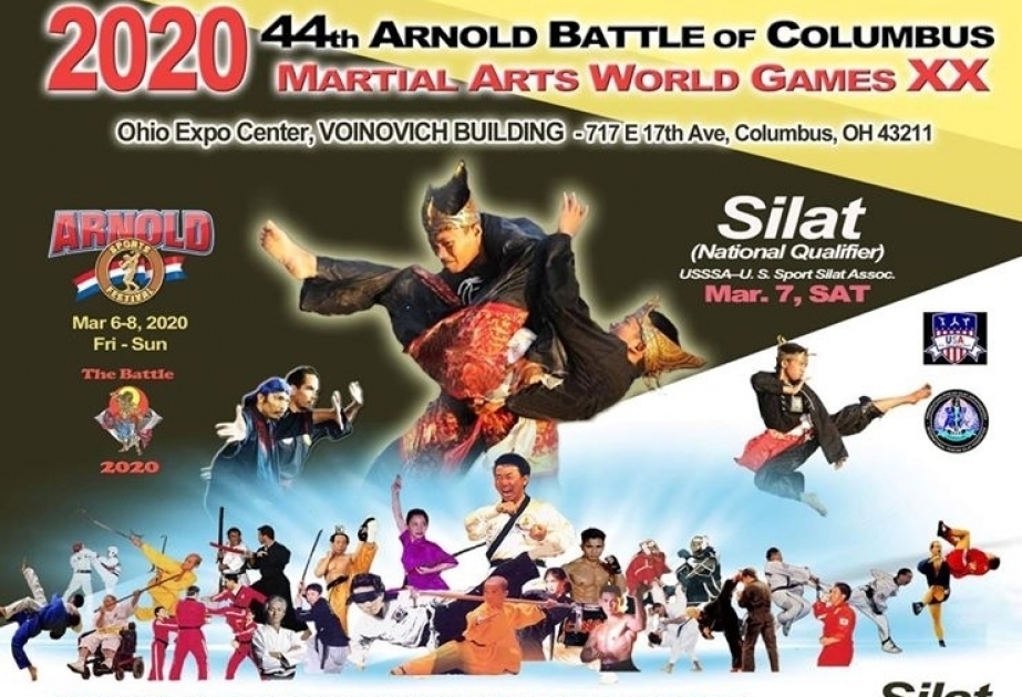 Azerbaijani fighters to compete at 44th Arnold Battle of Columbus Martial Arts World Games 2020