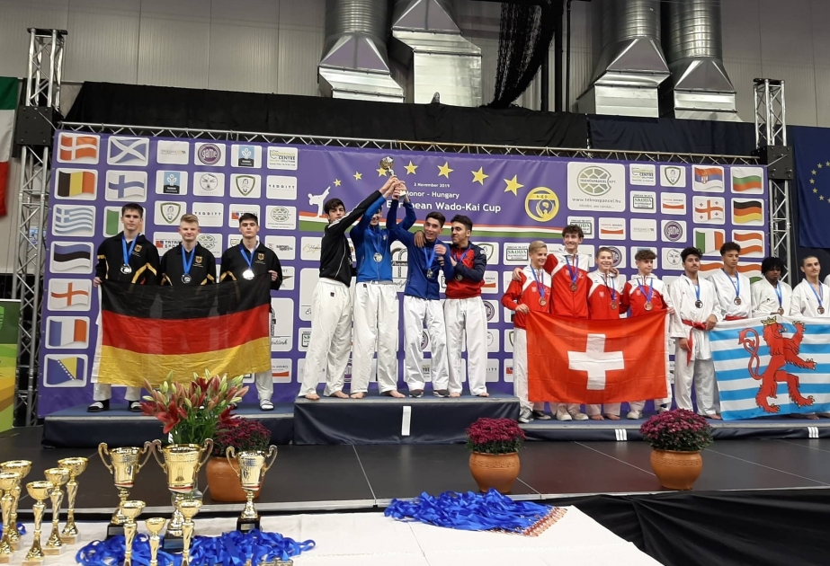 Azerbaijani karate team top medal table at European Wado-Kai Cup
