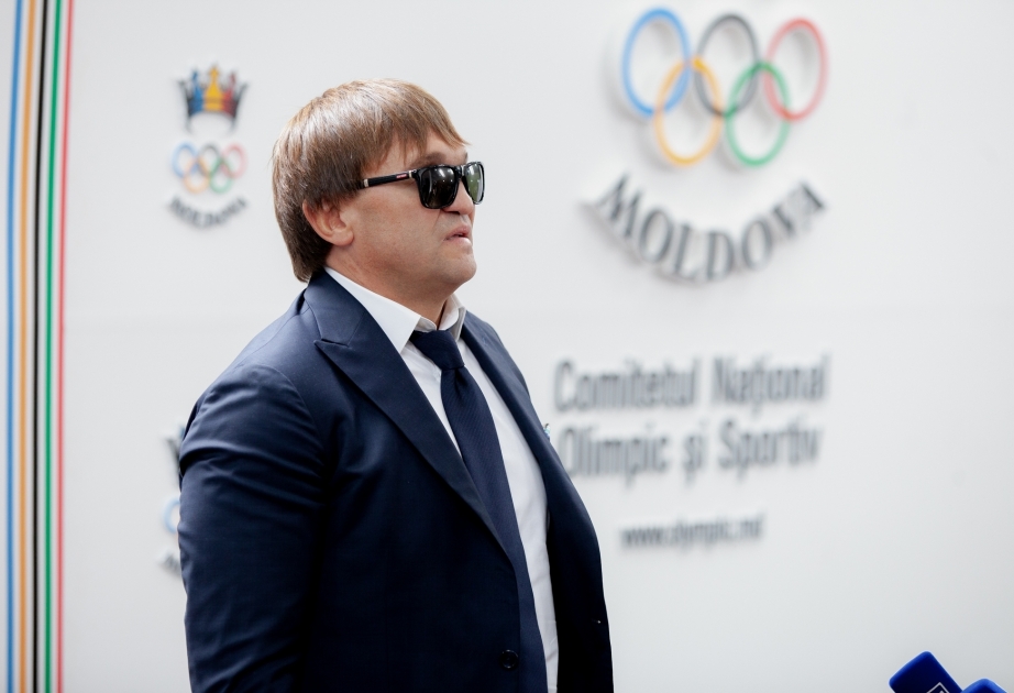 Presidente del Comité Paralímpico de Moldavia llega a Bakú