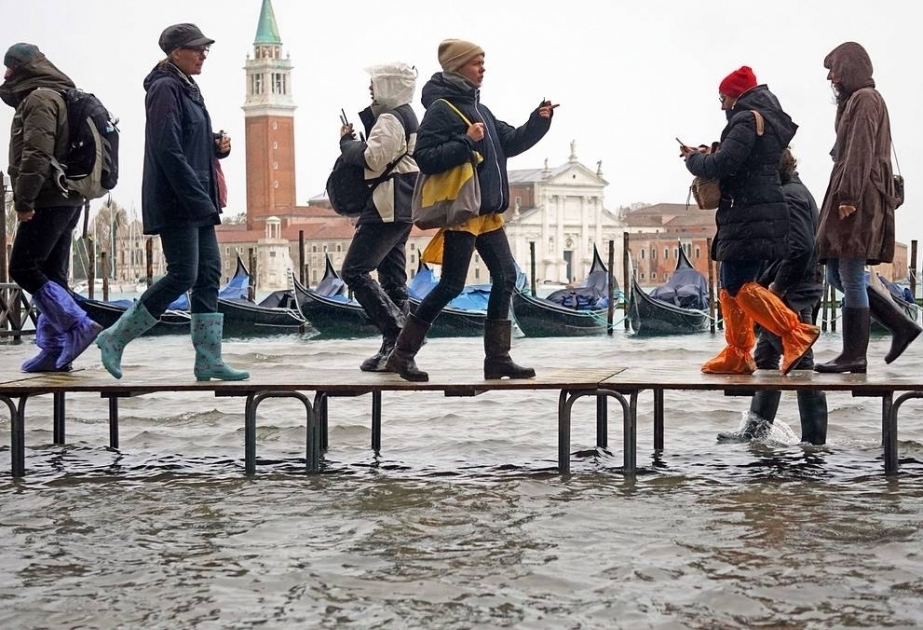 Intempéries en Italie : Venise sous les eaux