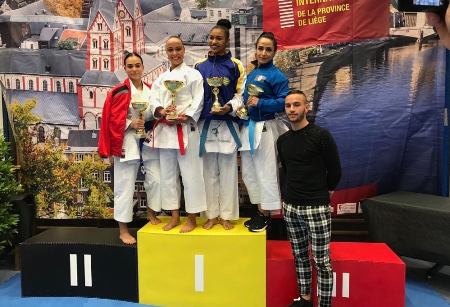 Karatecas azerbaiyanas conquistan dos medallas en el torneo celebrado en Bélgica