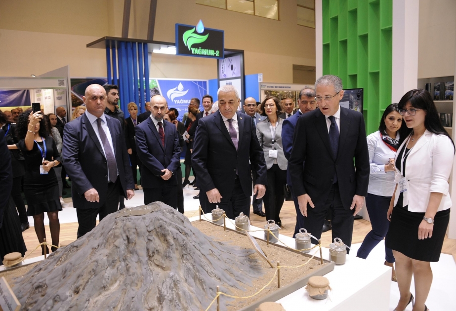 Se celebró la ceremonia oficial de inauguración de la exposición 10º aniversario de la Ecología del Caspio 2019
