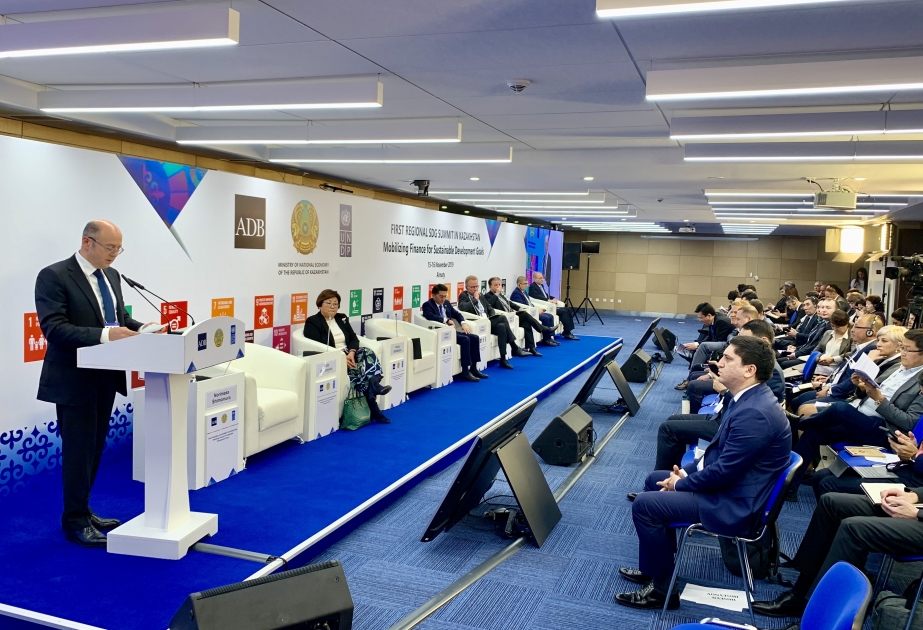 Azərbaycanın Energetika naziri Dayanıqlı İnkişaf Məqsədləri üzrə Qazaxıstan sammitində iştirak edib