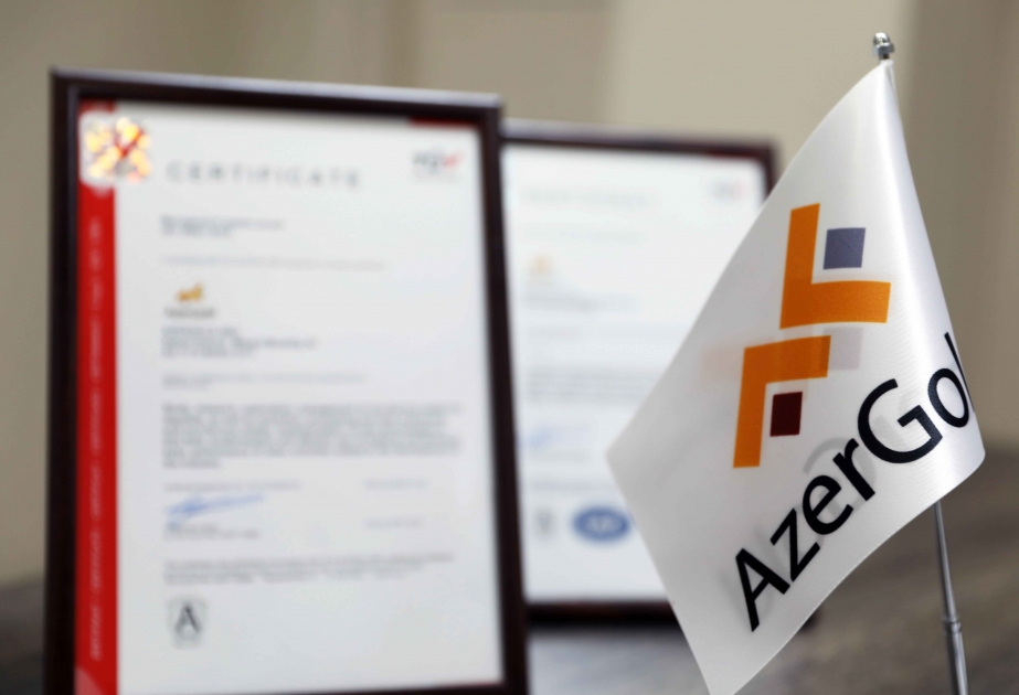 AzerGold ha recibido los certificados ISO