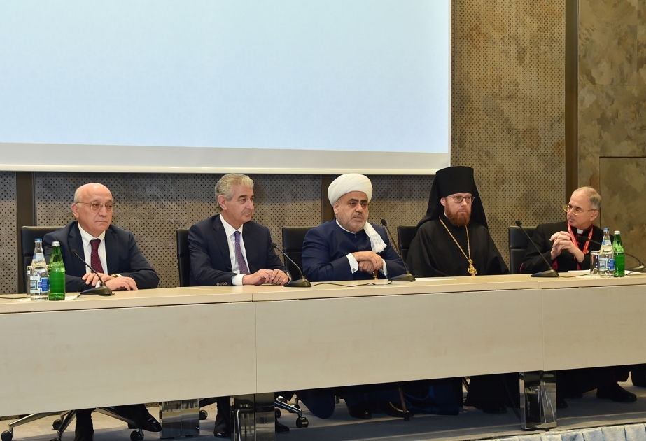 Baku hosts press conference on outcomes of 2nd Summit of World Religious Leaders