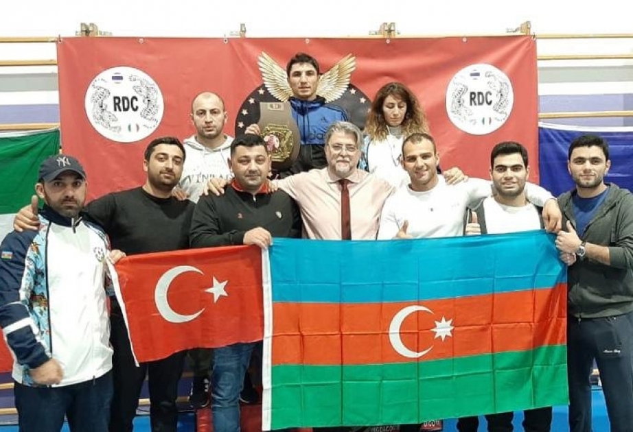 فوز الرياضيين الأذربيجانيين بأربع ميداليات في بطولة العالم في إيطاليا