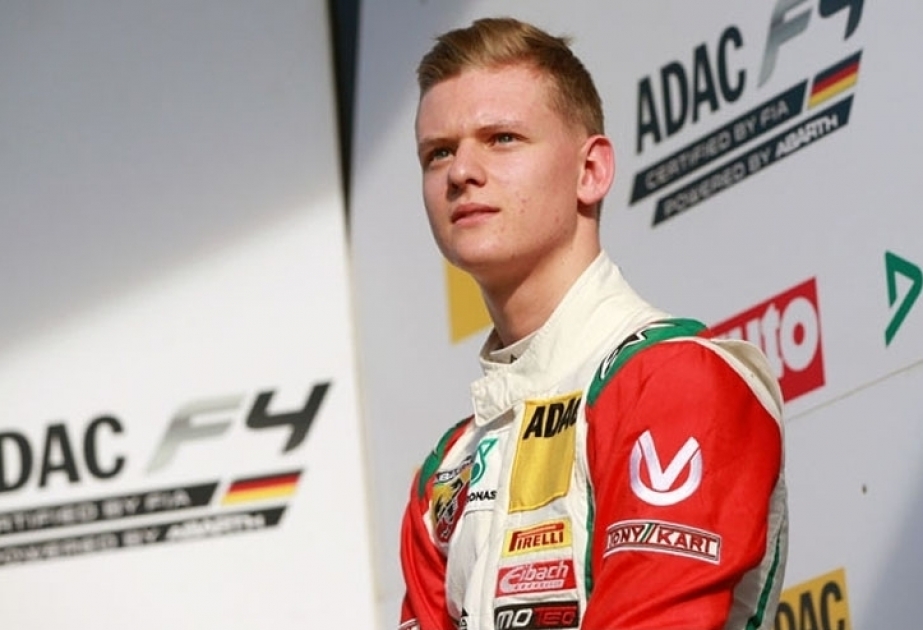 Mick Schumacher drives dad Michael's soon-to-be-auctioned title-winning Ferrari