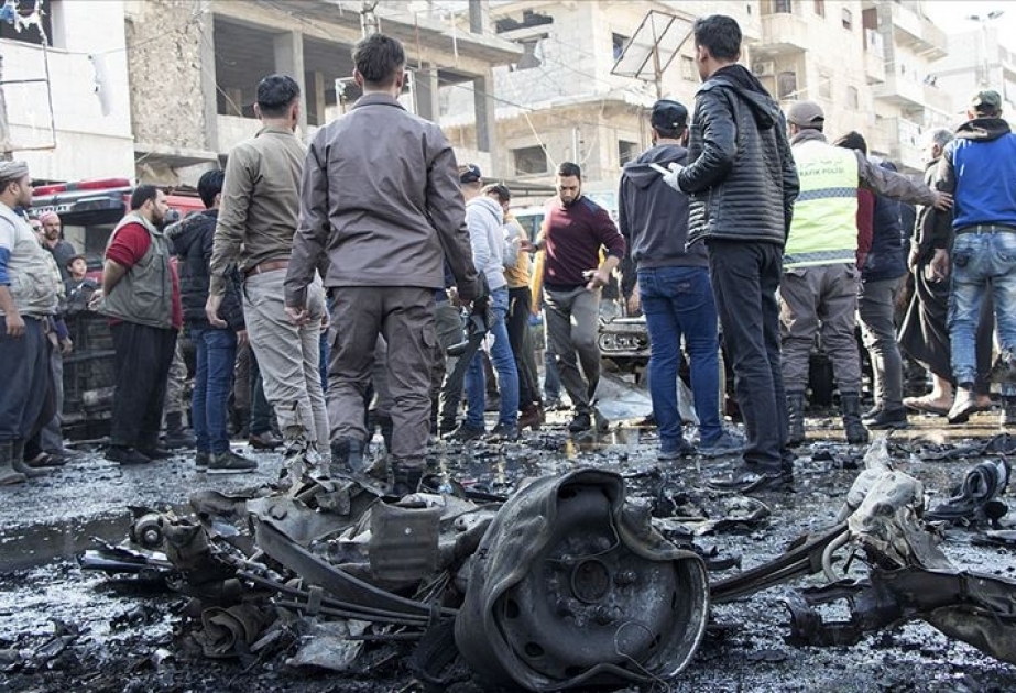 Suriyanın El Bab şəhərində baş vermiş partlayışda şübhəli bilinən terrorçu saxlanılıb