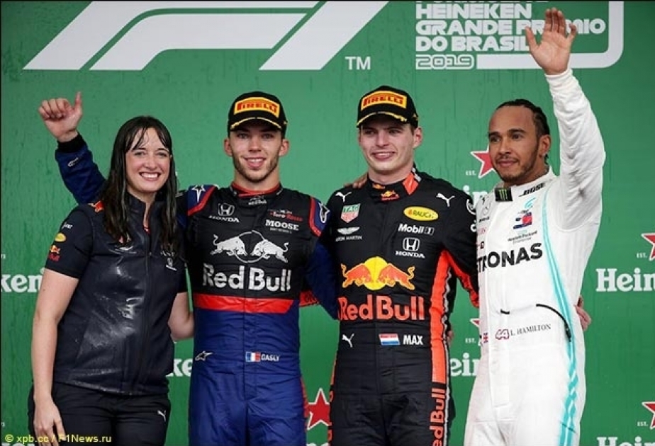 Ferstappen F1 Braziliya Qran-Prisinin qalibi olub