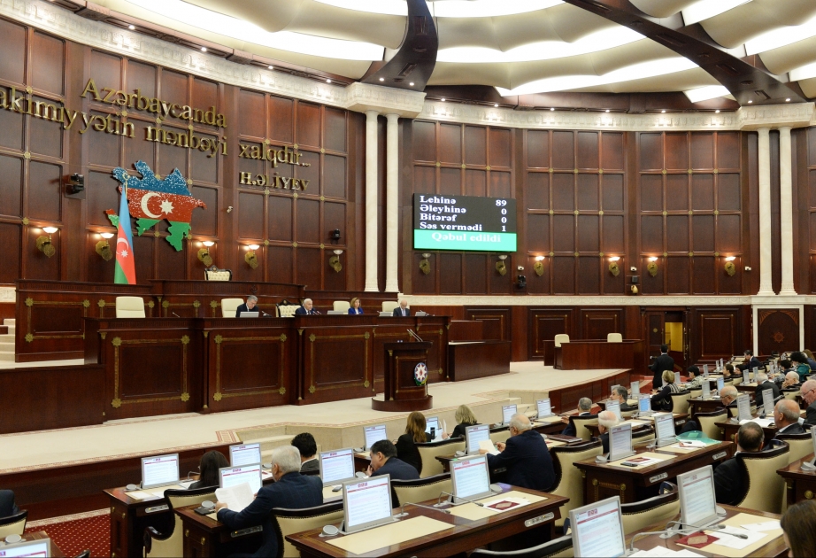 Milli Məclisin plenar iclası keçirilib