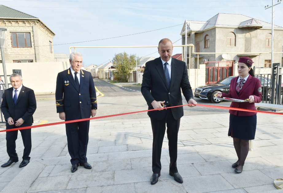 President Ilham Aliyev attended opening of Sabunchu-Pirshaghi line of Baku circular railway after reconstruction VIDEO