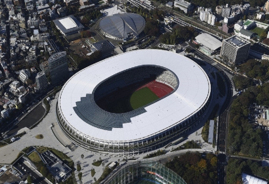 Construction of Tokyo`s new Olympic stadium complete