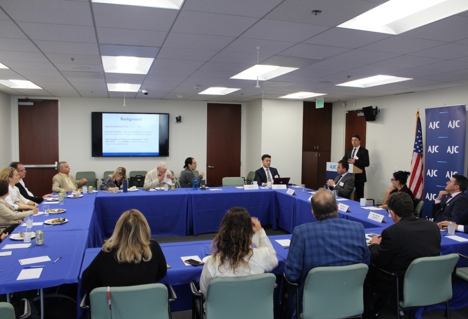 Azerbaijani Community of Nagorno-Karabakh hosted at AJC and Sinai Temple in Los Angeles