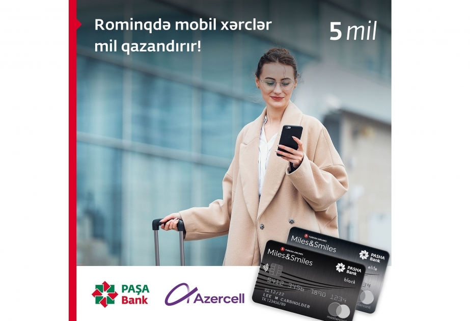 ®  Earn miles with Azercell Roaming