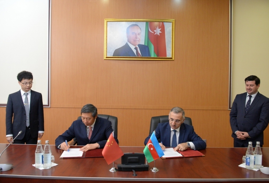 Подписан протокол по итогам проведенных переговоров между делегациями Азербайджана и Китая