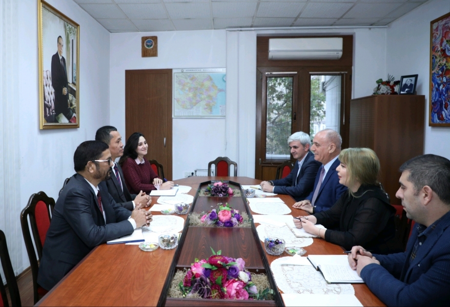Ambassador reaffirms readiness to support expansion of relations between Indian news agencies and AZERTAC VIDEO