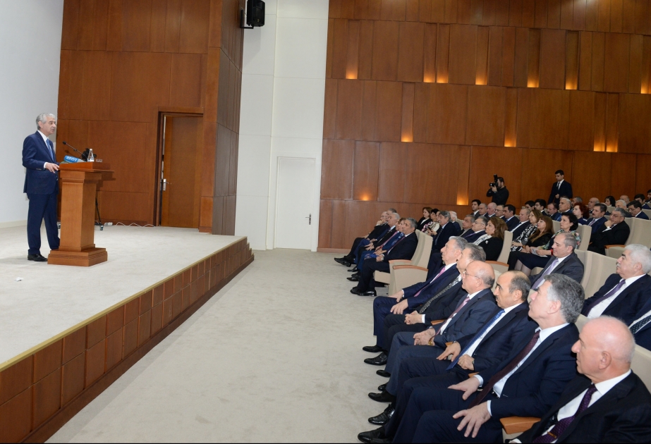 Yeni Azərbaycan Partiyasının yaradılmasının 27-ci ildönümünə həsr olunan təntənəli toplantı keçirilib